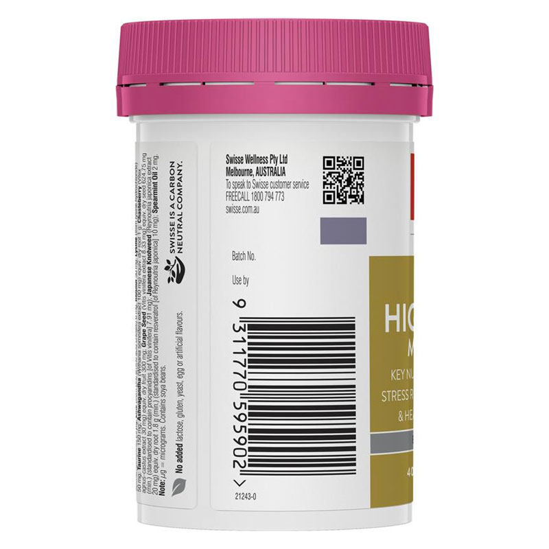 Swisse Womens High Potency Multivitamin 40 Tablets EXP11 2024   Th 11134207 23020 Aqz72e6b9wnv72