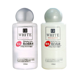 DAISO ER White Medicated Whitening  Milky LotionและLotion120ml