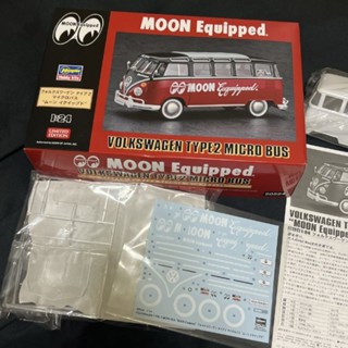 Model Car Moon Equipped Volkswagen Type2 micro bus 1/24