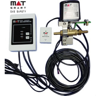 ตั้งเวลาปิดแก๊ส ตัดแก๊สรั่ว เตือนแก๊สรั่ว ป้องกันหม้อไหม้ ป้…