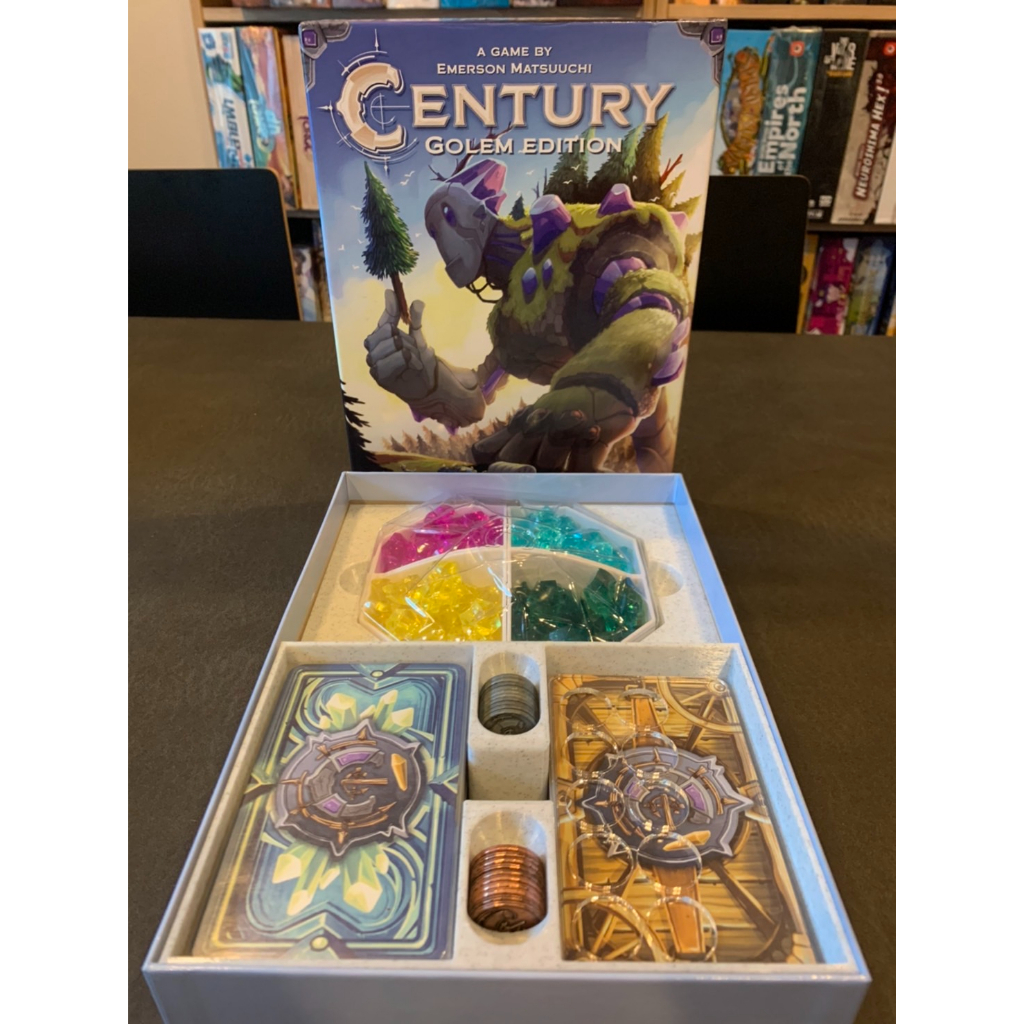 [Plastic] Century (Golem Edition) Board Game [TH/EN]: Organizer - กล่องจัดเก็บอุปกรณ์ (Sleeved Cards