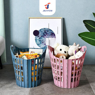 Foldable laundry basket
ตะกร้าซักผ้าพับได้
ขนาด 50×36×39cm
ทำจากพลาสติก PP
มีหูจับสองด้าน ยกถนัดมือ เพิ่มรอยหยักบริเวณที