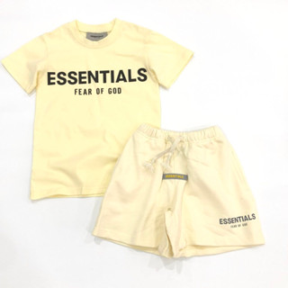 ชุดเซทเด็ก Essentials งานป้าย แขนสั้นขาสั้น