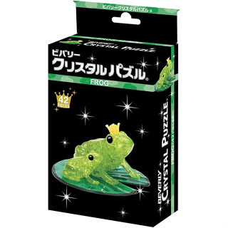 🐸 พร้อมส่ง 🐸 ของใหม่ ของแท้ JP 100% 3D Jigsaw Puzzle Green Frog Prince โมเดลจิ๊กซอ เจ้าชายกบ สีเขียว