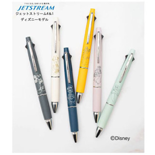 Uni jetstream 4&amp;1 MSXE5 basic / disney limited I ปากกาลูกลื่น 4 สีและดินสอกด