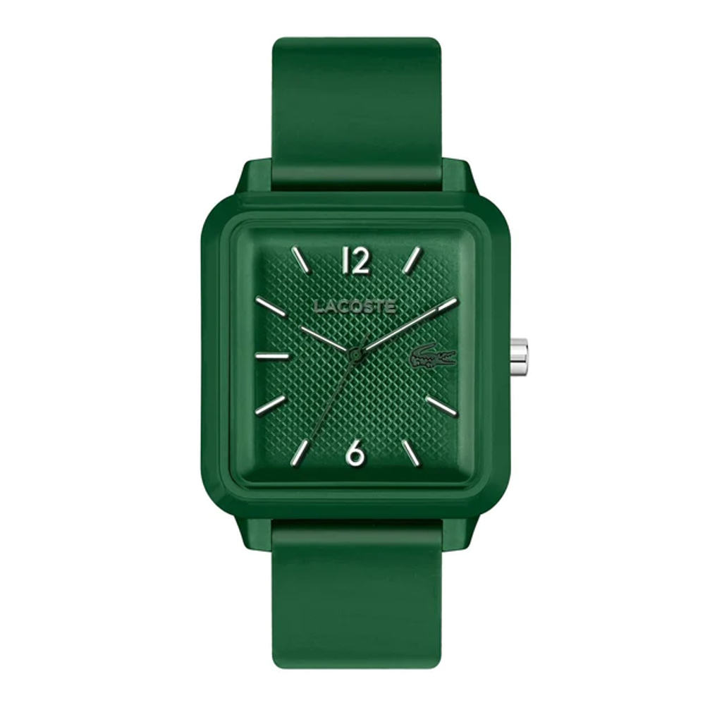 LACOSTE UNISEX STUDIO รุ่น LC2011250 นาฬิกาข้อมือผู้ชาย สีเขียว หน้าปัด 36 มม.