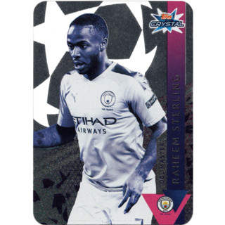 1 x Raheem Sterling #108 Topps CRYSTAL 2019/20 cards