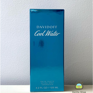 น้ำหอมแท้ Davidoff cool Water for men 125 ml.กล่องซีล