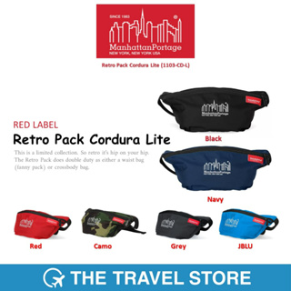 MANHATTAN PORTAGE 1103-CD-L Retro Pack Cordura Lite กระเป๋าคาดอก กระเป๋าคาดเอว