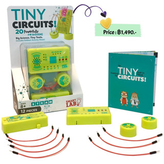 SmartLab Toys Tiny Circuits with 20 Powerfully Fun Activites. Big Science. Little Tools.