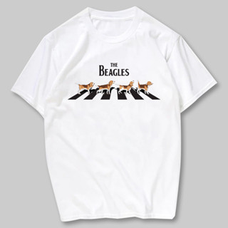 เสื้อยืดสกรีน The Beagles  ผ้าCotton100% มีครบไซส์