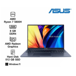 [สินค้าแนะนำ]ใหม่ เอซุส โน๊ตบุ๊ค ASUS VIVOBOOK 16 D1603QA-MB706WSS/Ryzen7 5800H/จอ16นิ้ว/มี Office