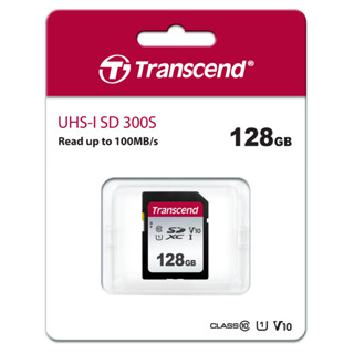 Transcend SDHC 300S 128GB : SD Card :รับประกัน 5 ปี-มีใบกำกับภาษี-TS128GSDC300S