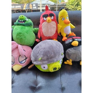 ตุ๊กตาแองกี้เบิร์ด ไซร์ใหญ่ Angry Birds ลิขสิทธิ์แท้ มือสอง