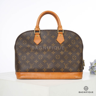 LOUIS VUITTON ALMA PM EBENE MONOGRAM CANVAS GHW