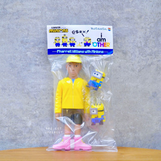 MEDICOM TOY (VCD) x i am OTHER : Pharrell Williams with Minions [New]