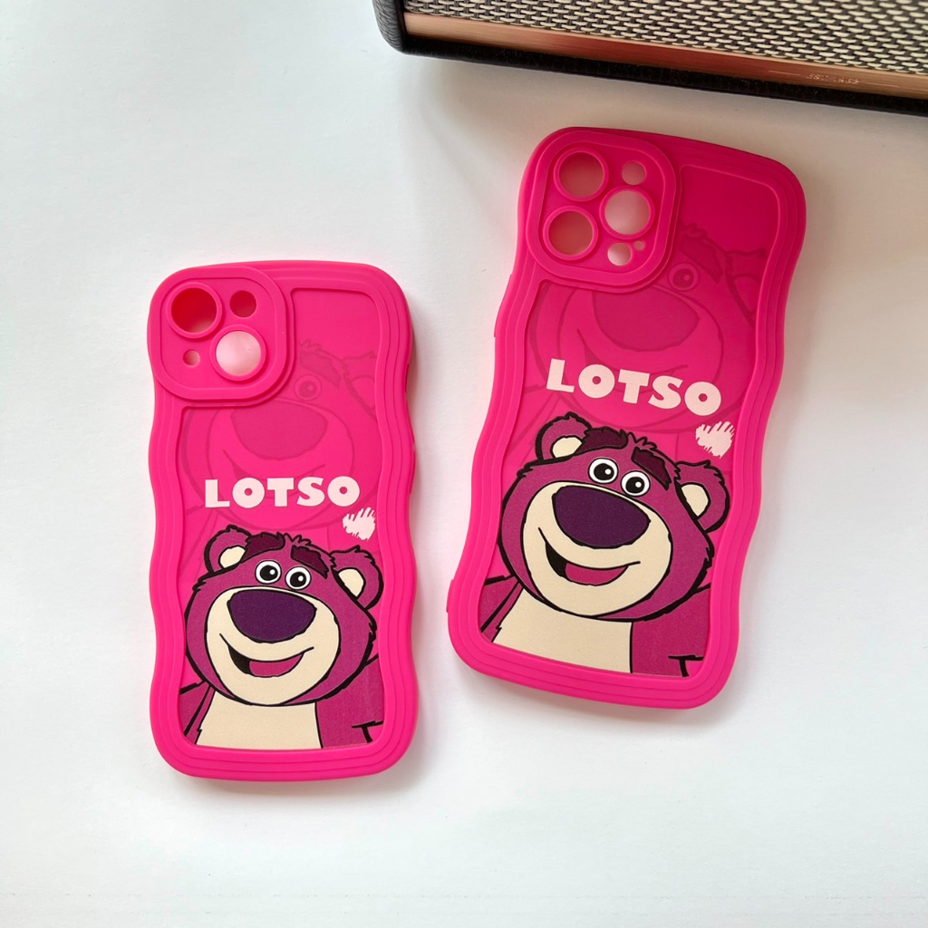 พร้อมส่งจากไทย | Case iPhone 12 Pro Max, iPhone 13 Pro Max, iPhone 14 Lotso เคสไอโฟนน่ารัก
