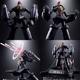 *Limited P-bandai* หุ่นเหล็ก Soul Of Chogokin (SOC) GX-48K The Big-O Kurogane Finish (Full Package) Lot JP มีกล่องน้ำตาล