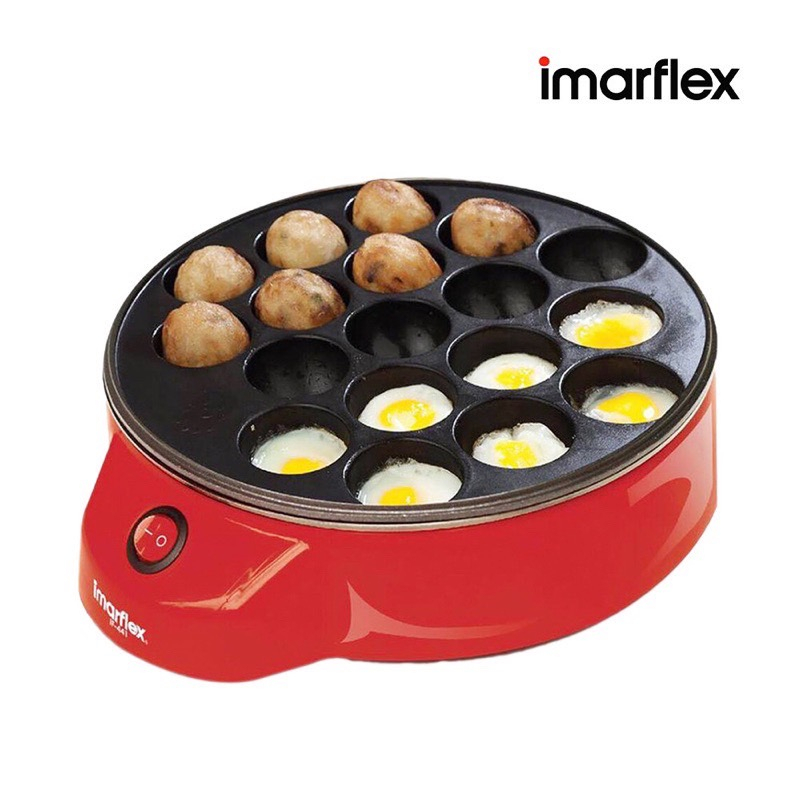 Imarflex เครื่องทำ ทาโกะยากิ ไข่นกกะทา เตาย่างแบบหลุม รุ่น IF-441