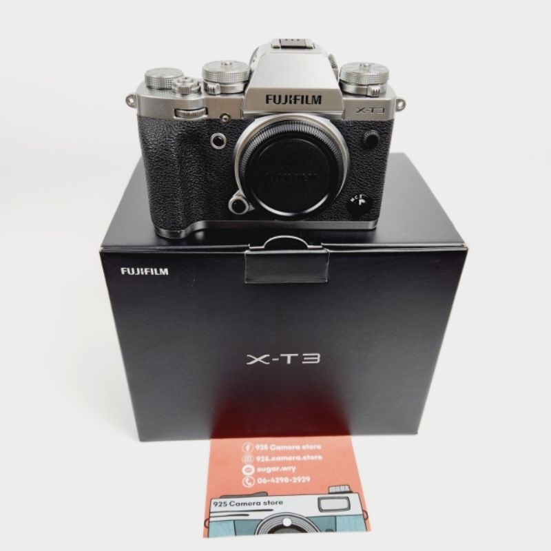 กล้อง Fujifilm XT3 สีเงิน
