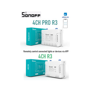 SONOFF 4CH PRO R3 / 4CH R3 4 ช่อง อัจฉริยะไร้สายโมดูลสวิทช์