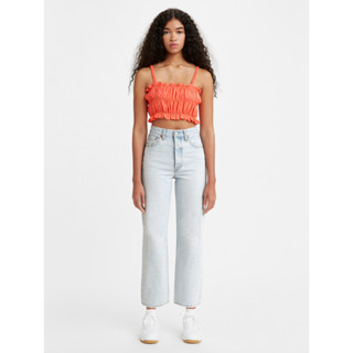 กางเกงยีนส์ Levis® Womens Ribcage Straight Ankle Jeans