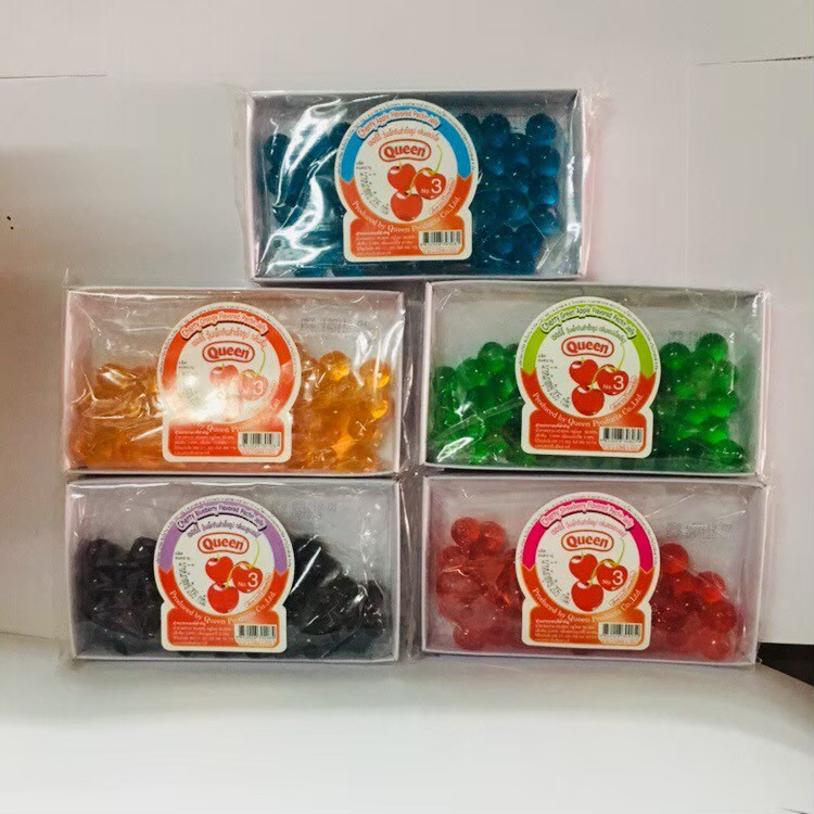 เยลลี่เม็ดใหญ่ Queen น้ำหนัก 205 กรัม