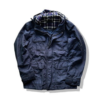 UNIQLO Navy Blues Hooded Jacket รอบอก 42”