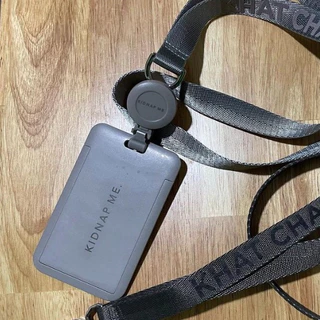 กรอบใส่บัตรพนักงาน ซองใส่บัตรแบบแข็ง พลาสติก แบบน้ำหนักเบา(ไม่รวมสาย) HARD CASE KIDNAP ME.