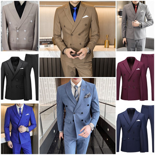 ชุดสูทชาย 6กระดุม สินค้าพร้อมส่ง **หากไม่พอดี แจ้งเปลี่ยนไซส…