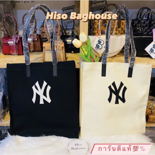 💗พร้อมส่ง แท้💯% Mlb Canvas Tote Bag NEW YORK YANKEES