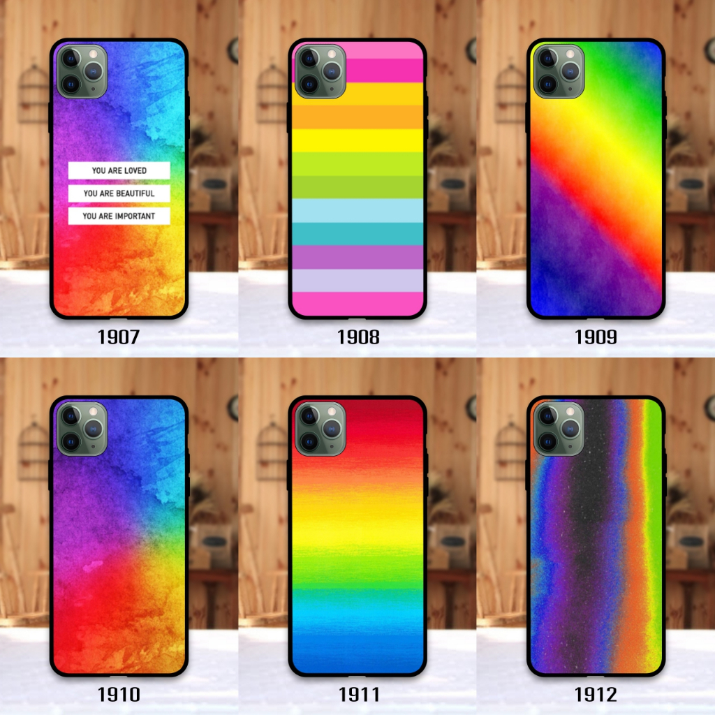 Vivo S1 V5 V7 V9 V11 V11i เคส สายรุ้ง