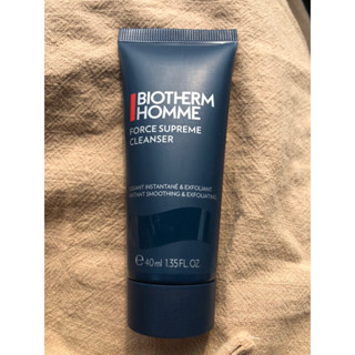 [พร้อมส่ง]Biotherm homme force supreme daily cleanser 40 ml.