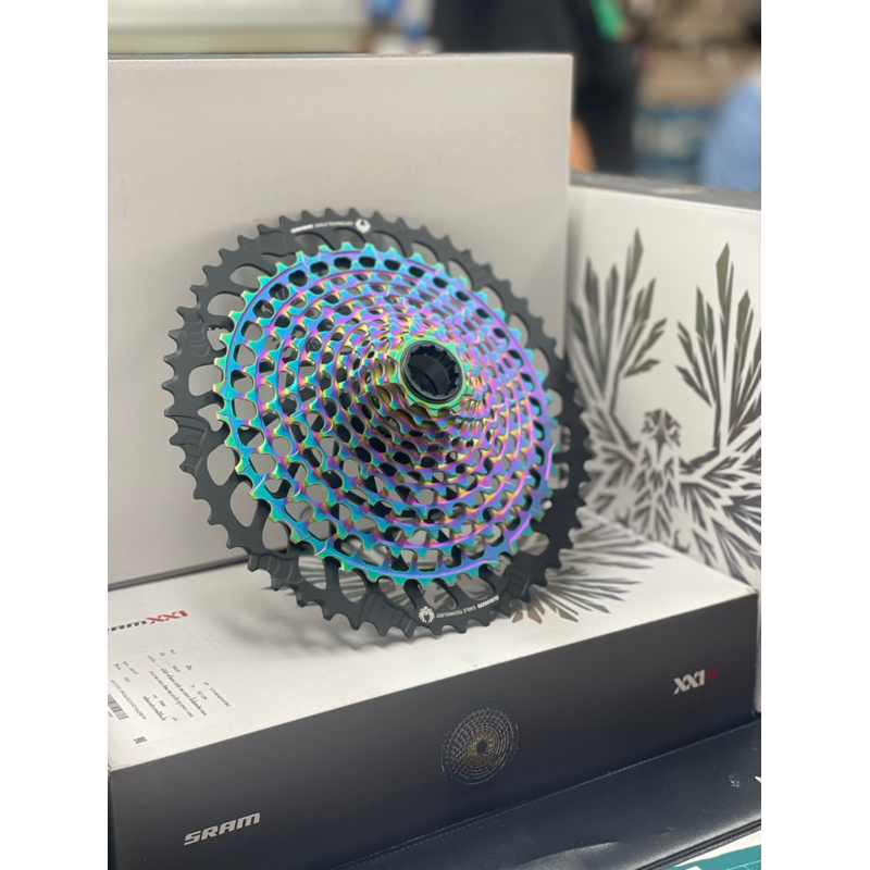 สเตอร์ SRAM XX1 Eagle 10-52T Rainbow