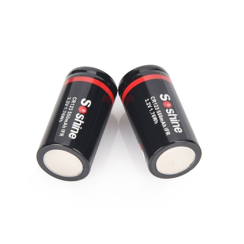 ถ่าน CR123 3V Recharge แบบชาร์จซ้ำได้ ราคา ต่อ 1 ก้อน