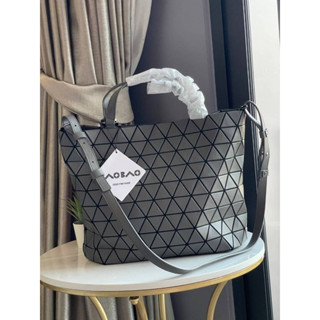 (Large)Bao Bao Issey Miyake crystal Matte large tote bag