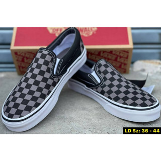 รองเท้าผ้าใบVANS_Checkerboard special รองเท้าผ้าใบ รองเท้าทำงาน-ใส่เที่ยว  รองเท้าหนังนิ่ม รองเท้าผ้าใบผช-ผญG25A040