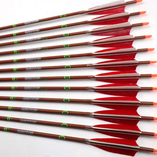 PURE CARBON WOODSKIN  Arrows 30" / Spine 500 / 385gn - 6-12pc