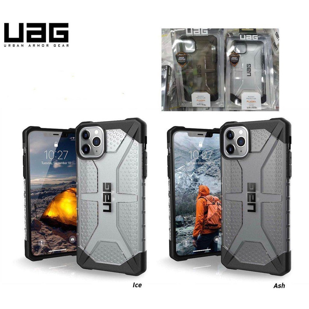 052-เคส UAG PLASMA กันกระแทก ใส/ดำ Samsung S20FE/S20PlusS21/S21Plus/S21Ultra/Note20/Note20Ultra