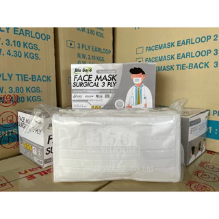 Bio safe หน้ากากทางการแพทย์ (กล่อง 50 ชิ้น)