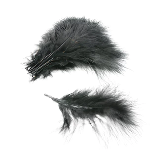 ขนนก ขนนกแบบก้าน ขนมิ้งก้านเดี่ยว ขนาด 10-17 cm แพคละ 50ก้าน พร้อมส่ง