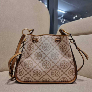 กระเป๋าสะพายข้าง ขนาดเล็ก TORY BURCH T MONOGRAM JACQUARD BELL BAG