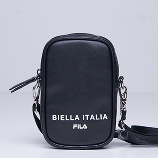 กระเป๋า FILA PU Square Mini Cross Bag (ดำ,ขาว) FS3BCD6342X_BLK