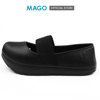 MAGO FOOTWEAR " MONICA " ( ดำ ) รองเท้าสุขภาพ