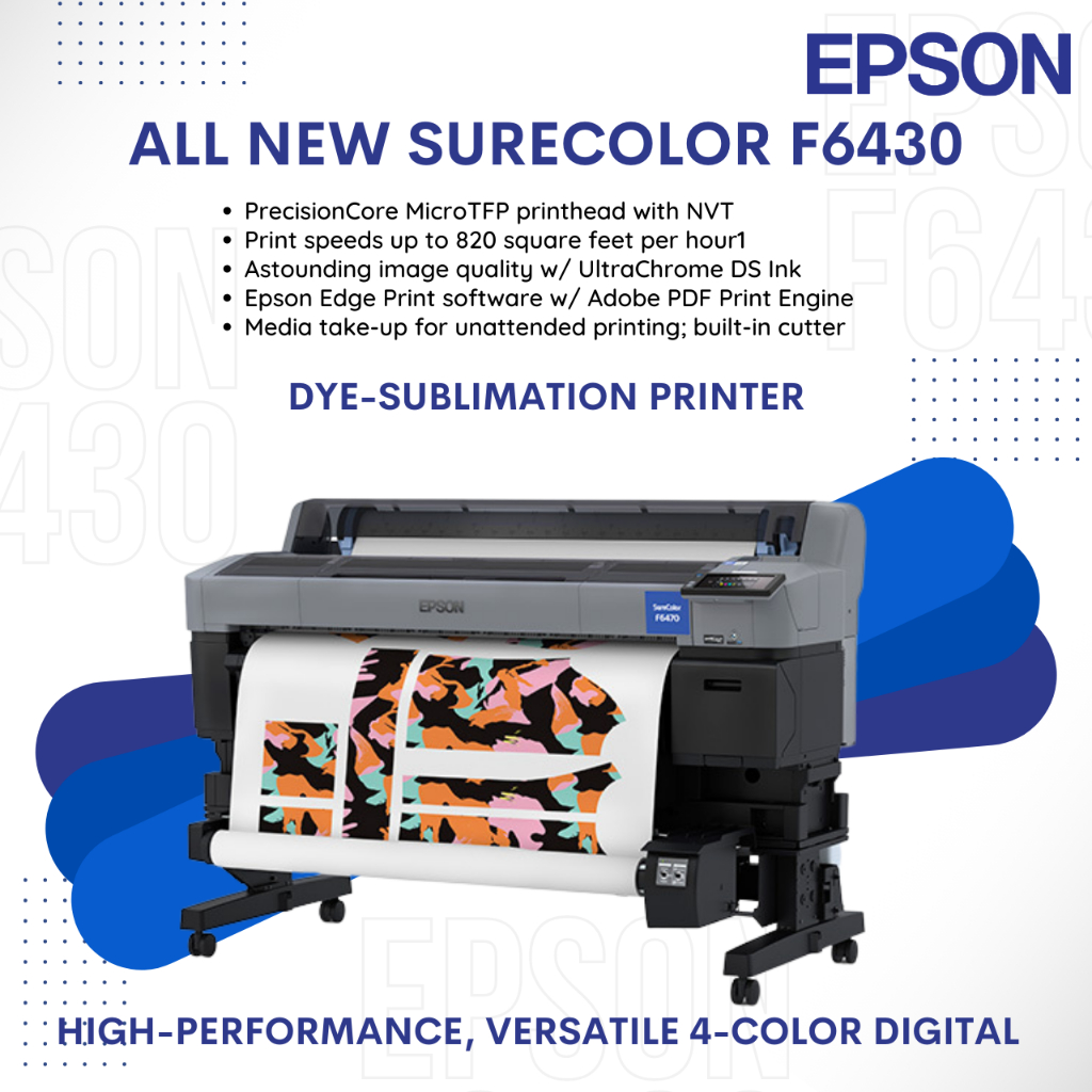 SureColor F6430 sublimation (ใบจองเครื่อง)