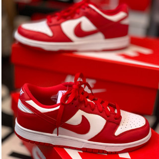 Nike Dunk Low SP "University Red"【ของแท้ 100 %】