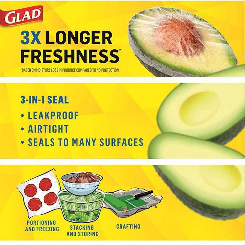 Magic wrap, Glad press'n seal Holiday Edition เมจิคแรป แรปถนอมอาหาร แรปสูญญากาศ ซีลถนอมอาหาร