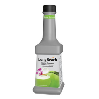 LongBeach Young Coconut Puree ลองบีชเพียวเร่มะพร้าวน้ำหอม 900 ml.