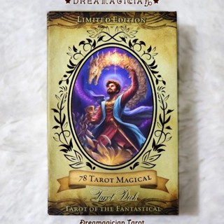 78 Tarot Magical ไพ่ยิปซีชุดลิมิเต็ดขอบทองหรูหรา ไพ่ยิปซี ไพ่ทาโร่ต์ Tarot Oracle Card Deck