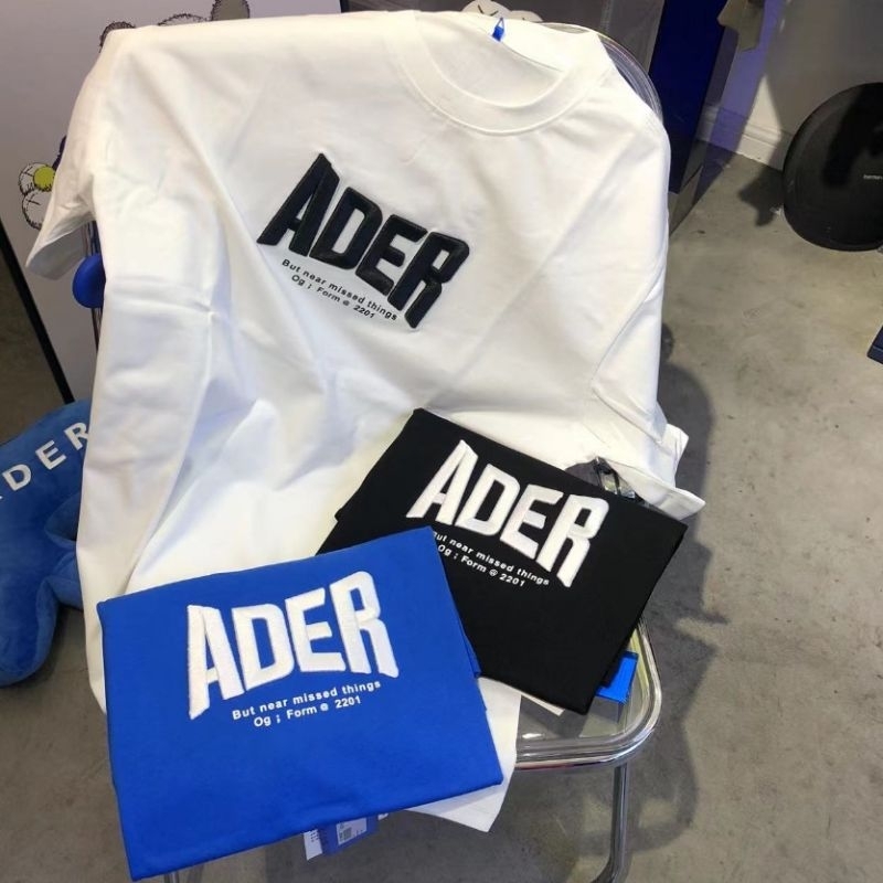 เสื้อยืด ADER ERROR (ดำ/ขาว/น้ำเงิน)